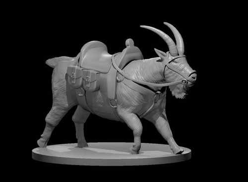 Giant mountain goat mount - mountain,