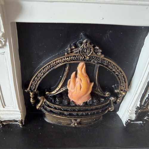 Dolls house emporium - dolls, fireplace