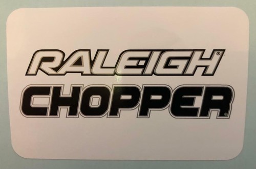 Raleigh chopper mk3 seat decal - raleigh,