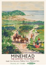 Vintage railway poster - vintage,