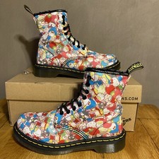 Dr. Martens 50th Anniversary Sanrio Hello Kitty Boots Ltd Ed UK 5 EU 38 Good