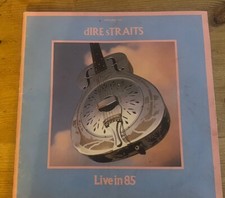 DIRE STRAITS . Live In 85 . Tour  Programme. Philips Compact Disc. Promo Tour.