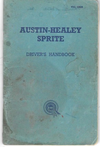 Austin healey sprite - sprite, driver's
