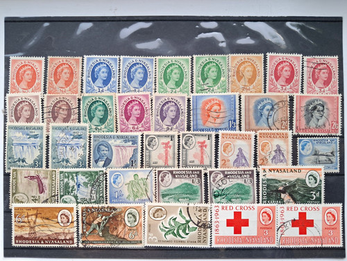 Stamps rhodesia nyasaland - rhodesia,