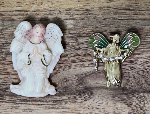 Roman angel brooch and - angel, monet