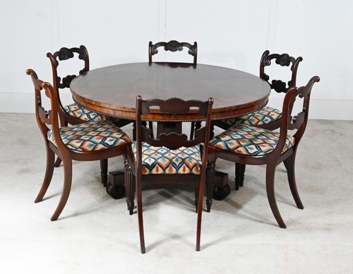 William mahogany dining set - william,