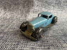 Vintage Dinky Toys No 36d Blue Rover Car Die Cast Saloon