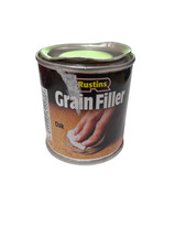Oak Coloured Grainfiller Wood Filler Paste Rustins 230g SALE Returned Part Used
