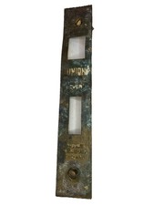 Strike Plate Three Lever Lock External Door Restoration Reclaimed  Plus Fittings