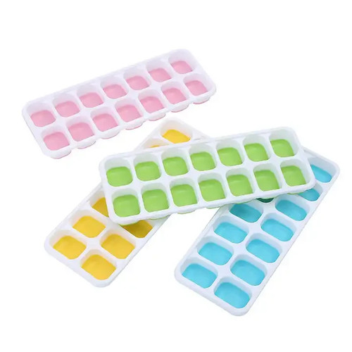 Silicone ice cube - trays, pack