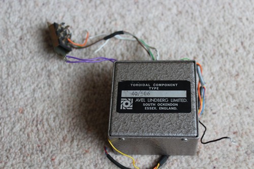Vintage toroidal transformer - vintage,