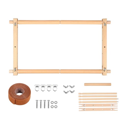 Embroidery frame with - embroidery, clips