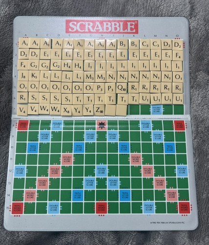 Vintage retro scrabble - vintage,