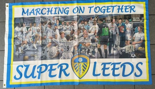 Leeds united flag 3x5ft - ,