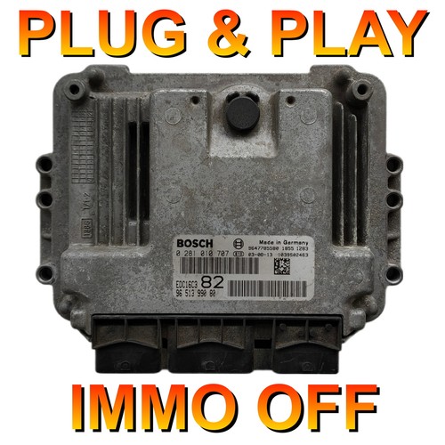 Peugeot 206 hdi ecu bosch - 1.4,