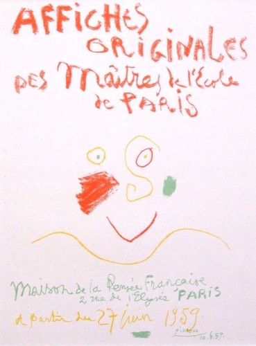 Pablo picasso mounted - mounted, mourlot