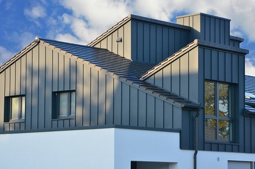 Standing seam roofing tile - standing, ,