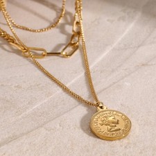 18ct Gold-Plated Triple Layer