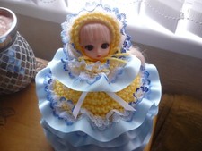 KNITTING IN LACE TOILET ROLL