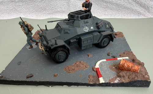 Diorama base street - street, with