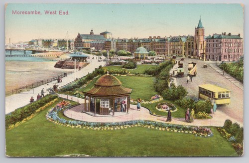 Morecambe west end - west, bandstand