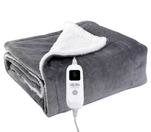 Heated blanket throw - blanket,
