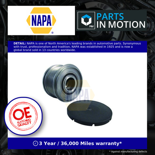 Overrunning alternator pulley - overrunning,