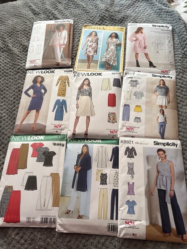 Mixed lot sewing patterns - mixed,