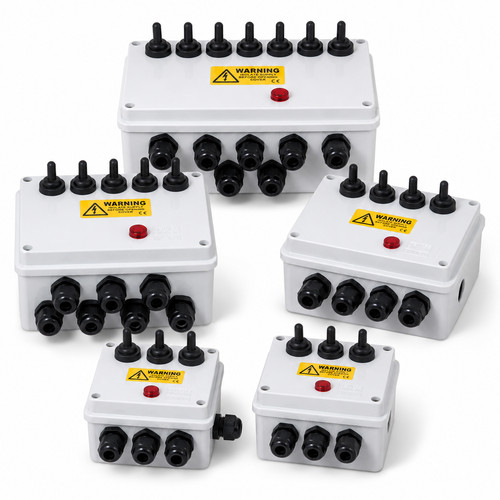 Garden pond switch box - box, 3,4,5,6
