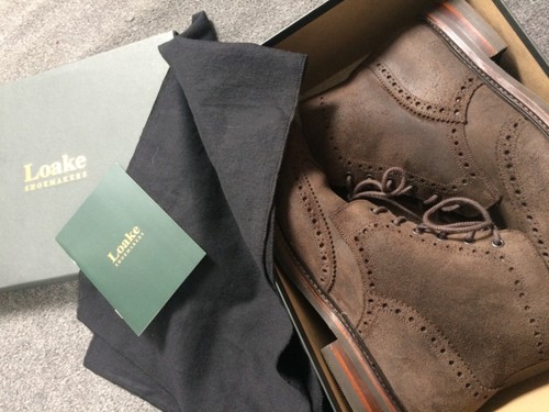 Loake mens bedale dark brown - loake,