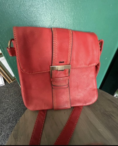 Maxx orange faux leather - tk,