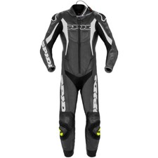 Spidi Sport Warrior Perforated Pro Motorcycle Race Suit Black / White