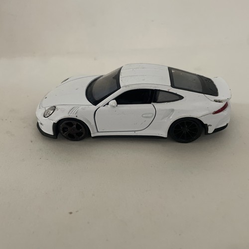Welly brand white porsche 911 - welly,