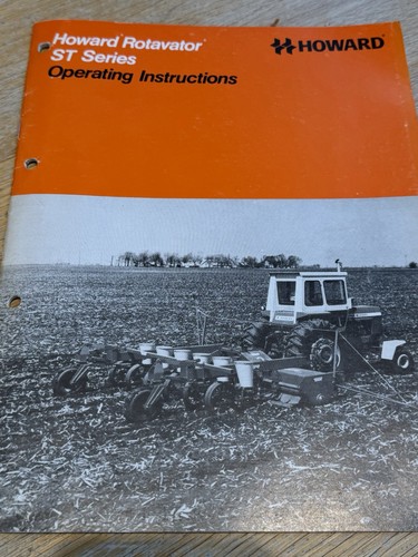 Howard rotavator seed drill - st,