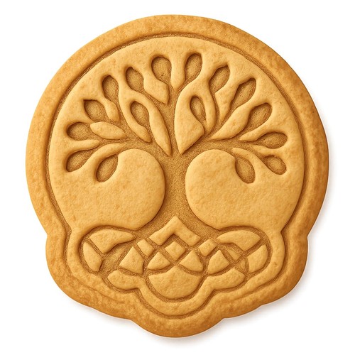 Celtic tree life cookie - of,