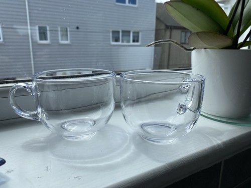Pair extra large clear - a,