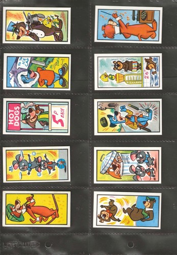 Barratt trade cards - cards, yogi