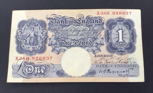 Bank england pound note - 1,