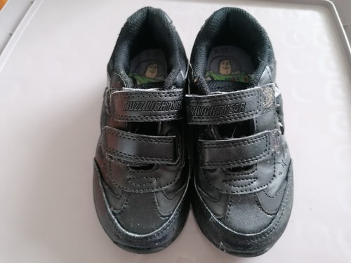 Uk9 eu27 black school shoes - black,