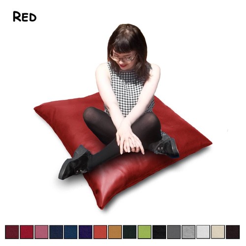 Cushion beanbag faux leather - faux,