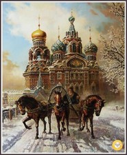 Castle and horse carriage - castle,