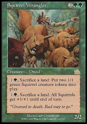 Squirrel wrangler prophecy - squirrel, [