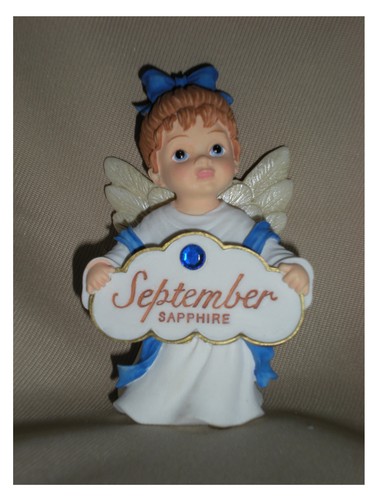 Birthstone angel figurine - figurine,