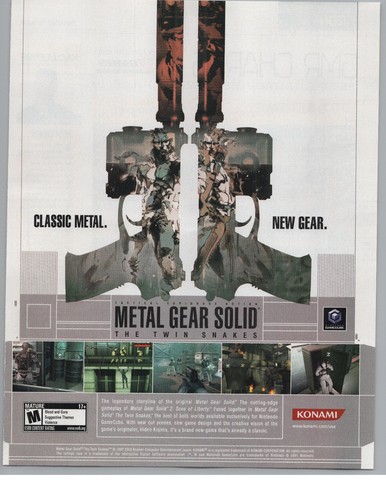 Konami metal gear solid - konami, the