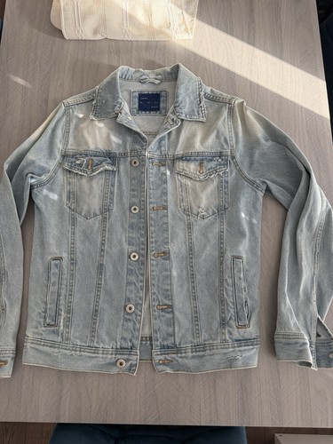 Zara man blue denim jacket - man,
