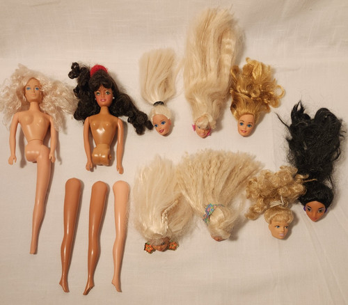 Vintage barbie doll - &, other