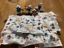 Vintage 1996 rare Smurf  Happy