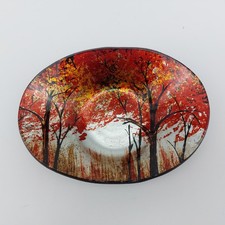 Tesoro Mio Oval Plate Autumn