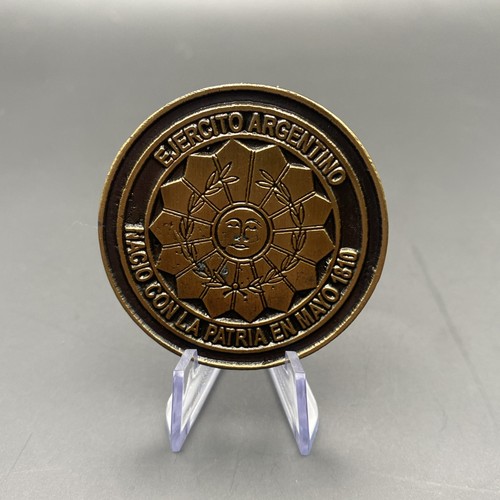 Argentine army challenge coin - army,