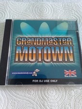 Mastermix Grandmaster Motown CD – 46 Track Continuous Mix – DJ Use Only